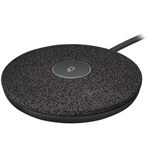 Микрофон, Logitech Rally Mic Pod Accessory, Rally Bar Rally Bar Mini Compatible, Mute Button, Graphite Микрофон, Logitech Rally Mic Pod Accessory, Rally Bar Rally Bar Mini Compatible, Mute Button, Graphite