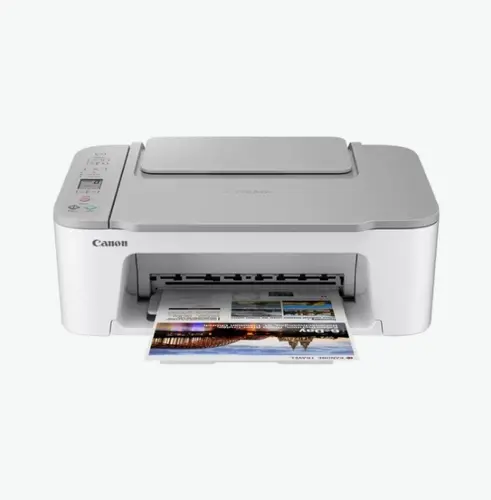 Мастилоструйно многофункционално устройство, Canon PIXMA TS3451 All-In-One, White