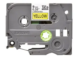 Консуматив, Brother TZe-621 Tape Black on Yellow, Laminated, 9mm Eco
