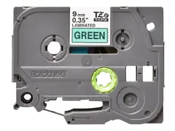 Консуматив, Brother TZe-721 Tape Black on Green, Laminated, 9mm, 8m - Eco