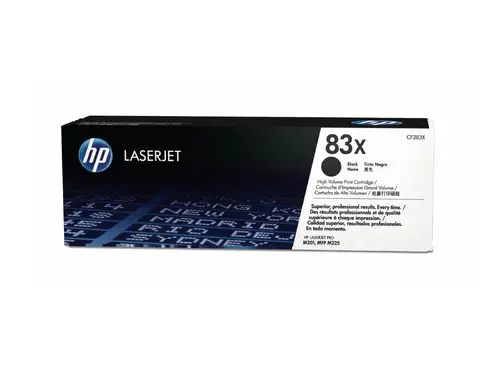 Консуматив, HP 83X Black LaserJet Toner Cartridge (CF283X)