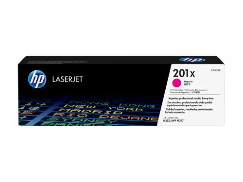Консуматив, HP 201X High Capacity Magenta Original LaserJet Toner Cartridge (CF403X)