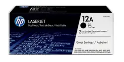 Консуматив, HP 12A Black Dual Pack LaserJet Toner Cartridges