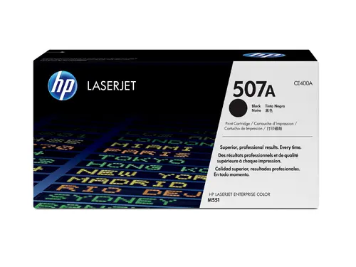Консуматив, HP 507A Black LaserJet Toner Cartridge