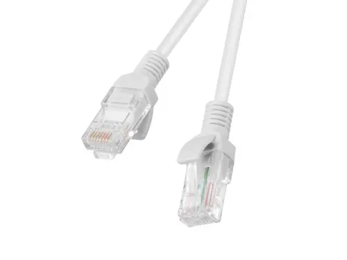 Кабел, Lanberg patch cord CAT.5E 5m, grey