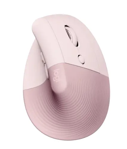 Мишка, Logitech Lift Vertical Ergonomic Mouse - ROSE/DARK ROSE - EMEA