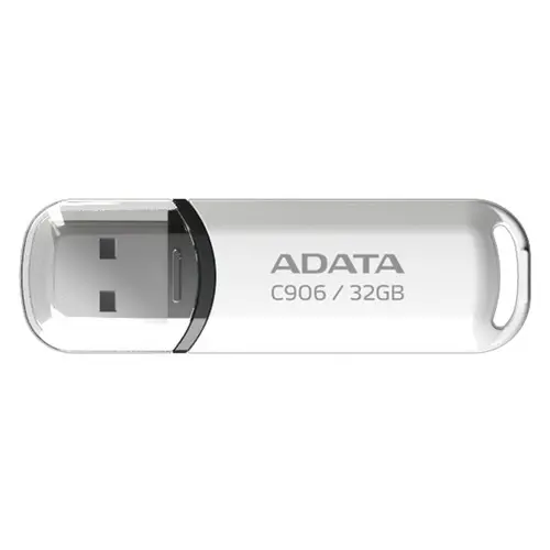 Памет, ADATA C906 32GB USB 2.0 White