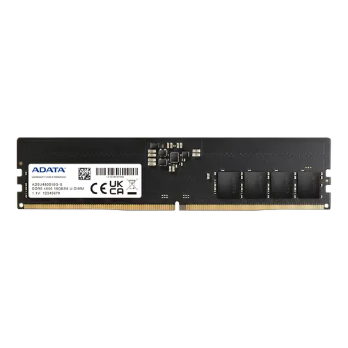 Памет, ADATA 16GB DDR5 4800 MHz U-DIMM