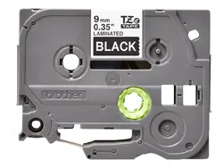 Консуматив, Brother TZe-325 Tape White on Black, Laminated, 9mm, 8m - Eco