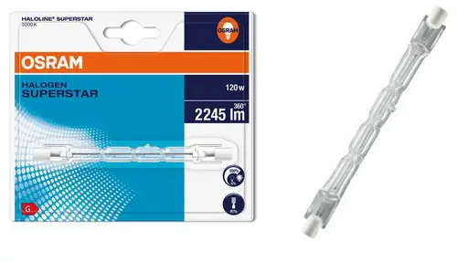 ХАЛОГЕННА ПУРА 64696 ECO 120W 230V R7S 114.2мм HALOLINE LEDVANCE