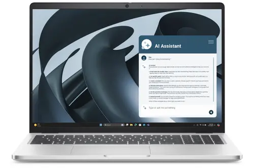 Лаптоп, Dell Pro 16 Plus PB16255, AMD Ryzen 5 PRO 230, 16GB, 512GB SSD Gen4, 16.0" FHD+, AMD Radeon 760M, FgrPr & SmtCd, FHD, IR Cam, Mic, WLAN + BT, Backlit Kb, 3 Cell, W11Pro Лаптоп, Dell Pro 16 Plus PB16255, AMD Ryzen 5 PRO 230, 16GB, 512GB SSD Gen4, 16.0" FHD+, AMD Radeon 760M, FgrPr & SmtCd, FHD, IR Cam, Mic, WLAN + BT, Backlit Kb, 3 Cell, W11Pro