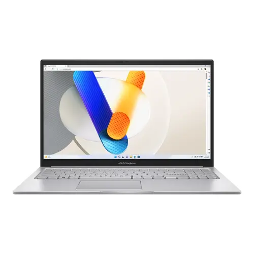 Лаптоп, Asus Vivobook X1504VA-BQ2910, Intel 5 120U 1.4 GHz (12MB Cache, up to 5.0 GHz, 10 cores, 12 Threads), 15.6" FHD,(1920x1080),16GB DDR4, SSD 1TB,Backlit Chiclet Keyboard, No OS, Cool Silver Лаптоп, Asus Vivobook X1504VA-BQ2910, Intel 5 120U 1.4 GHz (12MB Cache, up to 5.0 GHz, 10 cores, 12 Threads), 15.6" FHD,(1920x1080),16GB DDR4, SSD 1TB,Backlit Chiclet Keyboard, No OS, Cool Silver
