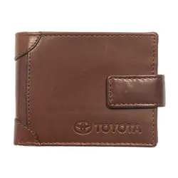 Мъжки кафяв портфейл Auto Set с лого на Toyota