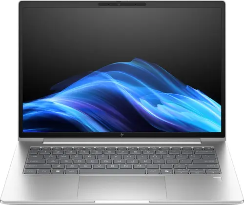 Лаптоп, HP EliteBook 6 G1i AI 14" Pike Silver, Ultra 7-255U(up to 5.2GH/12MB/12C), 14" WUXGA AG 300nits, 16GB 5600Mhz 1DIMM, 512MB PCIe SSD, WiFi 7 + BT 5.4, FPR, Smart Card Reader, Backlit Kbd, 3C Batt, Win 11 Pro, 3Y Offsite Лаптоп, HP EliteBook 6 G1i AI 14" Pike Silver, Ultra 7-255U(up to 5.2GH/12MB/12C), 14" WUXGA AG 300nits, 16GB 5600Mhz 1DIMM, 512MB PCIe SSD, WiFi 7 + BT 5.4, FPR, Smart Card Reader, Backlit Kbd, 3C Batt, Win 11 Pro, 3Y Offsite