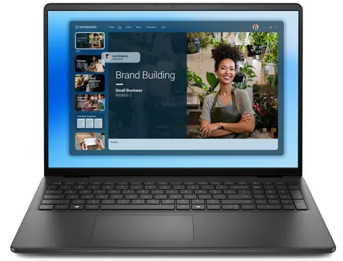 Лаптоп, Dell 16 DC16250, Intel Core 5 120U (10 cores, up to 5.0 GHz), 16.0" FHD+(1920x1200) AG, 300nits, 16GB, 2x8GB, DDR5, 5200 MT/s, 512GB M.2 PCIe, Intel Graphics, Cam, FPR, Wi-Fi 6, Backlit Kb, Win 11 Pro, Carbon Black, 3Y PS Лаптоп, Dell 16 DC16250, Intel Core 5 120U (10 cores, up to 5.0 GHz), 16.0" FHD+(1920x1200) AG, 300nits, 16GB, 2x8GB, DDR5, 5200 MT/s, 512GB M.2 PCIe, Intel Graphics, Cam, FPR, Wi-Fi 6, Backlit Kb, Win 11 Pro, Carbon Black, 3Y PS