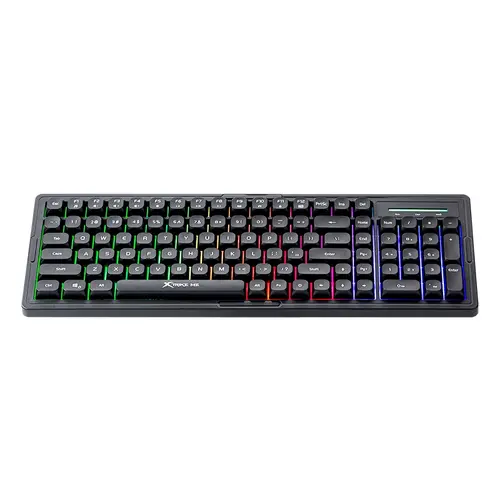 Xtrike ME геймърска клавиатура Gaming Keyboard 104 keys - KB-309 BK - Silent Tactile Xtrike ME геймърска клавиатура Gaming Keyboard 104 keys - KB-309 BK - Silent Tactile
