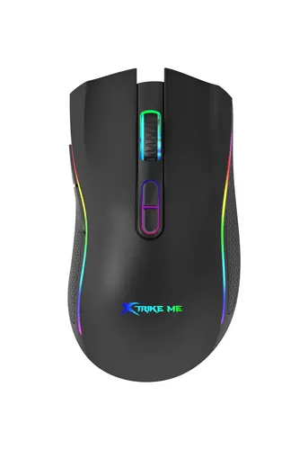 Xtrike ME Геймърска мишка Gaming Mouse GM-314 Black - 7200dpi, RGB
