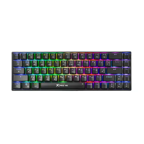 Xtrike ME безжична механична геймърска клавиатура Wireless Gaming Mechanical keyboard - GK-995W - RED switches, BT5.2, 2.4G Xtrike ME безжична механична геймърска клавиатура Wireless Gaming Mechanical keyboard - GK-995W - RED switches, BT5.2, 2.4G