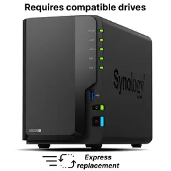2-bay Synology NAS server for Small and Medium Business DS225+