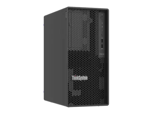 LENOVO ThinkSystem ST50 V3 Intel Xeon E-2434 4C 3.4GHz 12MB 1x32GB DDR5 ECC UDIMM 2x960GB RI SSD SW RAID 2x1GbE noDVD 3Yr LENOVO ThinkSystem ST50 V3 Intel Xeon E-2434 4C 3.4GHz 12MB 1x32GB DDR5 ECC UDIMM 2x960GB RI SSD SW RAID 2x1GbE noDVD 3Yr