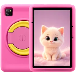 Blackview Tab A6 Kids WiFi 10.1-inch HD+ IPS 800x1280 A523 Octa-core 1.8GHz 4GB/128GB 5100mAh NO Charger 5MP Front/8MP Rear camera Android 14 Rose Pink
