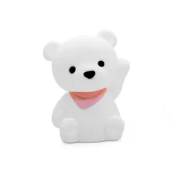 Акумулаторна нощна лампа Dhink® - Teddy, бяла