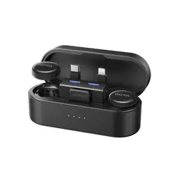 Безжична система микрофони BOYA BOYALINK 3-01 with lightning+USB-C +3.5mm TRS plug