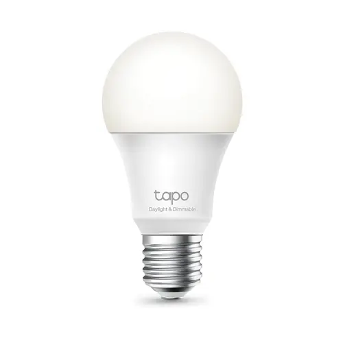 Лампа TP-Link Tapo L520E, E27, A60,7.0W, 4000K, 806 lumens