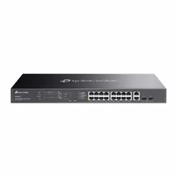 Комутатор TP-LINK ES220GMP, 16xGb PoE+ 802.3at/af,2x Gb.RJ45 port,2xGb.SFP