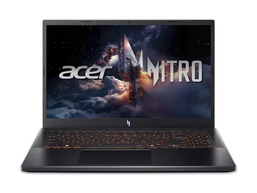 Лаптоп, Acer Nitro V15, ANV15-52-9176,Intel Core i9-13900H(14C/20T, up to 5.40 GHz, 24MB), 15.6" FHD (1920X1080) IPS 165Hz, 16GB DDR4, (1 slot free), 1024GB PCIe NVMe SSD, RTX 5060 8GB GDDR7  572 AI TOPS, WiFi AX, BT.5.2, HD Cam, KB Backlit, Linux , Shale Black
