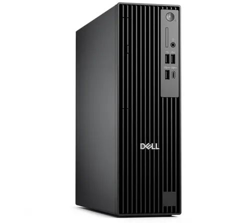 Настолен компютър, Dell Pro Slim Plus QBS1250, Intel Core Ultra 5 235 (13 TOPS NPU, 14 cores, up to 5.0GHz), 16GB: 1 x 16GB, DDR5, up to 5600 MT/s, 512GB SSD TLC, Integrated Graphics, Wi-Fi 6E, Keyboard&Mouse, 260W, Ubuntu, 3Y PS