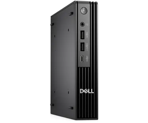 Настолен компютър, Dell Pro Micro Plus QBM1250, Intel Core Ultra 5 235 (13 TOPS NPU, 14 cores, up to 5.0GHz), 16 GB: 1 x 16 GB, DDR5, up to 5600 MT/s, 512GB SSD TLC, Integrated Graphics, Wi-Fi 6E, Bulgarian Keyboard&Mouse, 180W, Ubuntu, 3Y PS