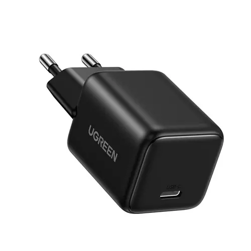 УНИВЕРСАЛНО ЗАРЯДНО X512 1xUSB-C GaN 20W mini UGREEN - ЧЕРЕН