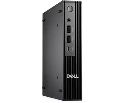 Настолен компютър, Dell Pro Micro Plus QBM1250,Intel Core Ultra 7 265 (13 TOPS NPU, 20 cores, up to 5.3GHz), 16 GB: 1 x 16 GB, DDR5, up to 5600 MT/s, 512GB SSD TLC, Integrated Graphics, Wi-Fi 6E, Bulgarian Keyboard&Mouse, 180W, Ubuntu, 3Y PS