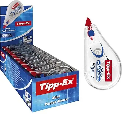 КОРЕКТОР TIPP-EX, ТИП МИШКА, 5 ММ, 10 БР. BIC