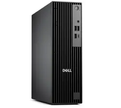 Настолен компютър, Dell Pro Slim QCS1255, AMD Ryzen 7 8700G (16 TOPS NPU, 8 cores, up to 5.1GHz), 16 GB: 2 x 8 GB, DDR5, up to 4800 MT/s, 512GB SSD, Integrated Graphics, Wi-Fi 6, Bulgarian Keyboard&Mouse, 180W, Win 11 Pro, 3Y PS