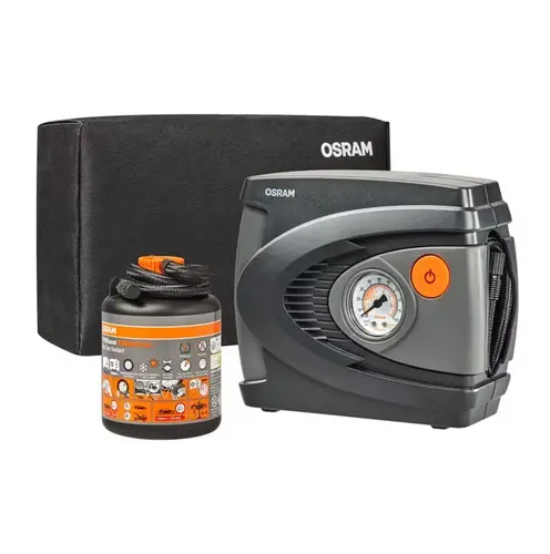 КОМПЛЕКТ КОМПРЕСОР И ЛЕПИЛО OTSK6ESN KIT TYRESEAL OSRAM