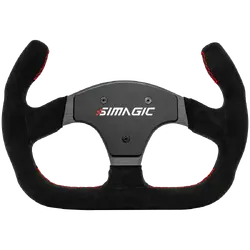 SIMAGIC C-Shaped Steering wheel without HUB, 325mm, Suede. S406