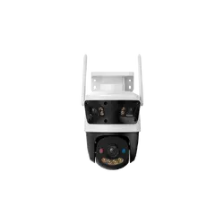 Imou Cruiser triple, full color night vision Wi-Fi IP camera, 2x fixed lenses: 1/2.8''3MP CMOS, 3.6mm fixed lens, Pan&Tilt lens: 1/3.06''5MP CMOS, Night Vision 30m, 6mm fixed lens,355Pan & 90Tilt, 2 Red-Blue Warning Lights, 8x Digital Zoom