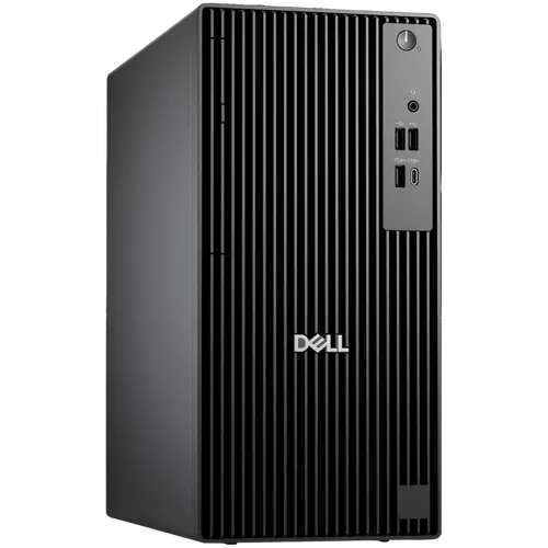 Dell Pro Tower (QCT1255), AMD Ryzen 7 Pro 8700G(8C, 16 TOPS NPU, up to 5.1GHz), 16GB (2x8GB) DDR5, 512GB M.2 SSD, Integrated Graphics, 8xDVD+/-RW, BG KBD, Mouse, Ubuntu, 3Y ProSupport