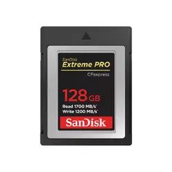 SanDisk Extreme PRO CFexpress Card Type B, 128GB, 1700MB/s Read, 1200MB/s Write
