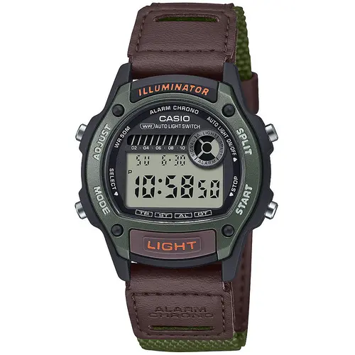 Дигитален часовник Casio - W-220HF-3AVEF