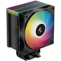 DeepCool AG500 BK ARGB V2, CPU Air Cooler, 1x120mm ARGB PWM Fan, ARGB Top Cover, 6 Heatpipes, LGA 1851/1700/1200/1151/1150/1155, AMD AM5/AM4, 125x95x160 mm(LxWxH), R-AG500-BKAMMN-GJD, 2Y