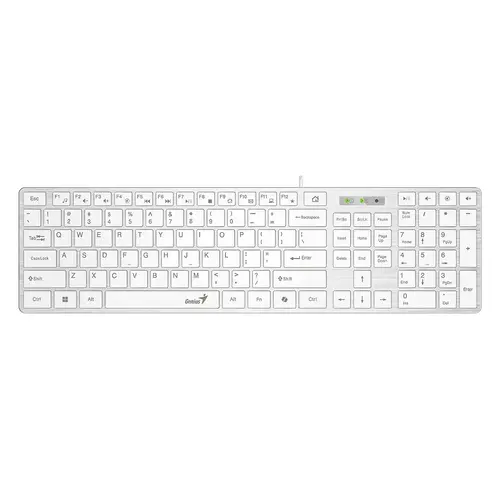 Genius клавиатура Slim Keyboard SlimStar 126 White - Copilot, Low profile Chocolate Genius клавиатура Slim Keyboard SlimStar 126 White - Copilot, Low profile Chocolate