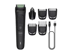 PHILIPS All-in-One Trimmer s3000 6в1 Технология BeardSense време на безжична работа до 60мин / 8ч зареждане