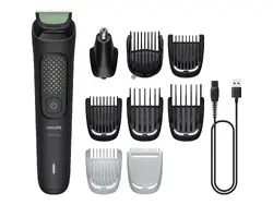 PHILIPS All-in-One Trimmer s3000 9в1 Технология BeardSense време на безжична работа до 90мин / 4ч зареждане