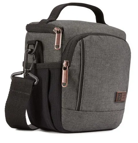 ЧАНТА ЗА ФОТОАПАРАТ CECS-102 OBSIDIAN ERA DSLR, SMALL CASE LOGIC - СИВ