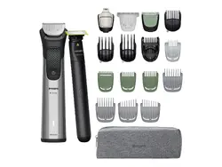 PHILIPS All-in-One Trimmer series 9000 20в1 време на безжична работа до 120мин / 60 зареждане + One Bllade