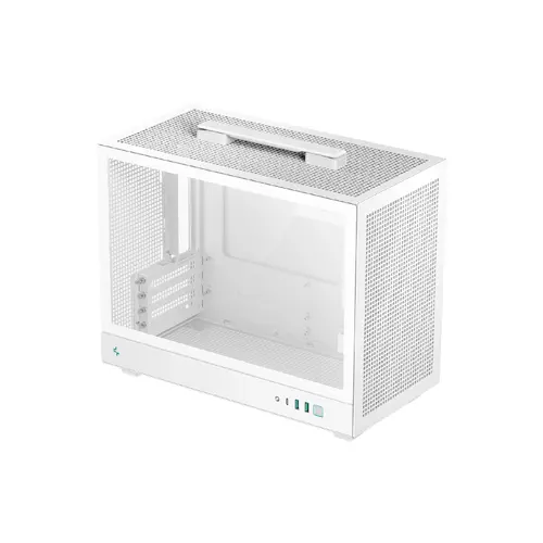 DeepCool кутия Case mATX - CH160 PLUS WH