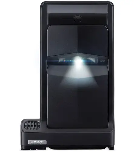 Мултимедиен проектор, Acer Projector PD1520Us, DLP, Portable Ultra Short Throw, FHD (1920x1080),  2000 LED Lumens (500 ANSI), 10 000:1, 1x, HDMI 2.0, USB-A, Audio in/out, DC out x2, Speakers 2x3W, Interactive Module, Smart PJ, Auto Focus, 730 g, 3Y, White
